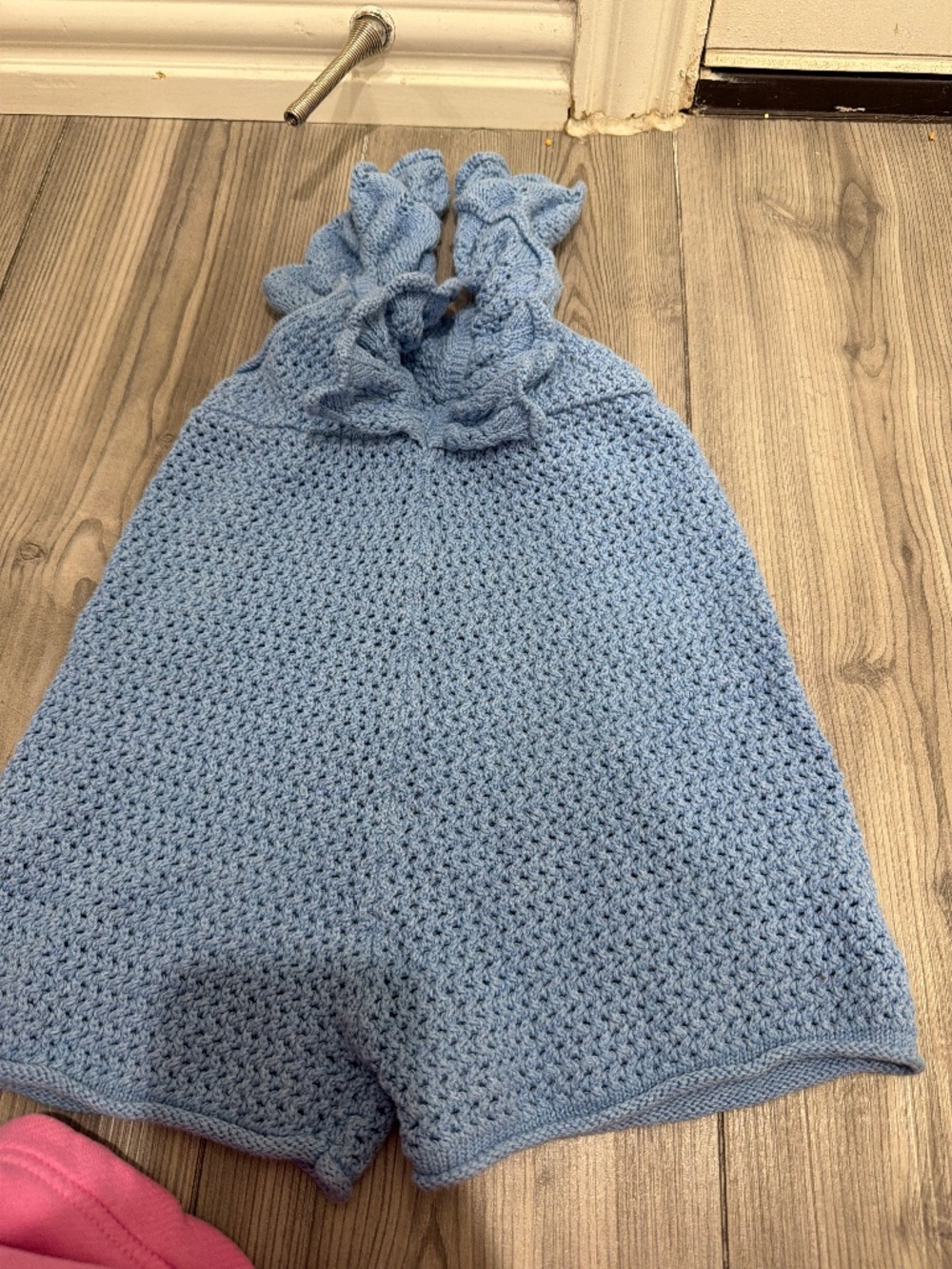 Zara crochet romper